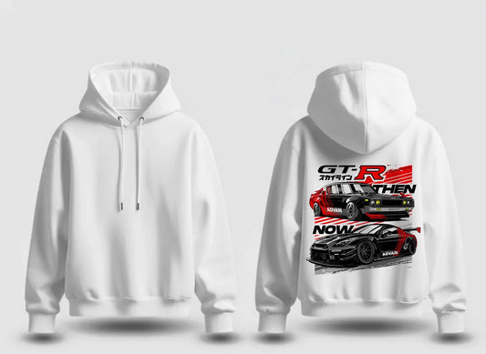 🏁Classic Skyline GT-R (Hakosuka) & Modern R35 JDM Hoodie