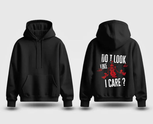 🥷Deadpool Sarcasm Black Hoodie